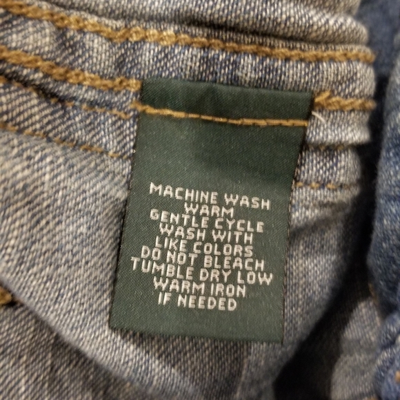 Lauren By Ralph Lauren Women Jean Shorts - Picture 6 of 8